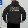 Dada Of The Birthday Boy One Lucky Duck 1st Birthday Family Men's Hoodie Back Print Dada Of The Birthday Boy One Lucky Duck 1st Birthday Family Men's Hoodie Back Print
