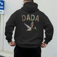 Dada Duck Hunting One Lucky Duck 1st Birthday Family Party Men's Hoodie Back Print