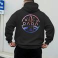 Dada Space Astronaut Rocket Birthday Party Men's Hoodie Back Print