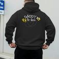 Daddy To Bee Pregnancy Announcement Baby Shower Men's Hoodie Back Print