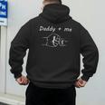 Daddy And Me Best Dad Ever Fist Bump Father's Day Men's Hoodie Back Print Daddy And Me Best Dad Ever Fist Bump Father's Day Men's Hoodie Back Print