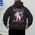 Daddy Of The Birthday Girl Dabbing Unicorn Dad Daddy Small Men's Hoodie Back Print Daddy Of The Birthday Girl Dabbing Unicorn Dad Daddy Small Men's Hoodie Back Print