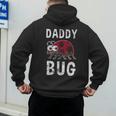 Daddy Bug Ladybug Lover Cute Dad Small Men's Hoodie Back Print Daddy Bug Ladybug Lover Cute Dad Small Men's Hoodie Back Print