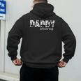 DaddysaurusRex Dinosaur Daddy Saurus Dad Family Matching Men's Hoodie Back Print