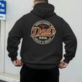 Dad's BBQ Chilling And Grilling Vintage Men's Hoodie Back Print Dad's BBQ Chilling And Grilling Vintage Men's Hoodie Back Print