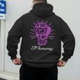 My Dads Fight Is My Fight Immune ITP Awareness Men's Hoodie Back Print