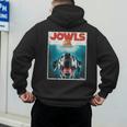 Dalmatian Jowls Cute Paws Spot Dog Mom Top Dog Dad Men's Hoodie Back Print