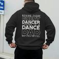 Dance Dad Shirt Proud Dancer Dancing Proud Father Men Men's Hoodie Back Print