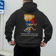 Daniel And Dad Tiger Dark Shirt Men's Hoodie Back Print Daniel And Dad Tiger Dark Shirt Men's Hoodie Back Print