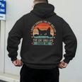 I Didn't Choose The Cat Dad Life The Cat Dad Life Chose Me Men's Hoodie Back Print