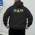 Disney The Little Mermaid Ariel Father’s Day Birthday Dad Men's Hoodie Back Print
