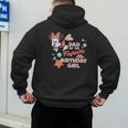 Disney Minnie Mouse Mermaid Dad Of The Birthday Girl Men's Hoodie Back Print
