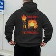 Disney And Pixar’s Elemental Proud Dad Of a Fiery Daughter Men's Hoodie Back Print