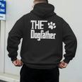 The Dogfather Dog Father Dad Men's Hoodie Back Print
