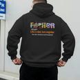 Fa-Thor Like Dad Just Way Mightier Hero Fathers Day Men's Hoodie Back Print Fa-Thor Like Dad Just Way Mightier Hero Fathers Day Men's Hoodie Back Print
