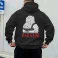 Family Guy Peter Stewie Dad Life Distressed Big Chest Logo Men's Hoodie Back Print