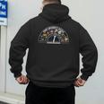Fart Machine Dad Jokes Farting Humor Men's Hoodie Back Print