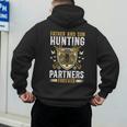 Father And Son Hunting Partners Dad And Son Hunting Buddies Men's Hoodie Back Print