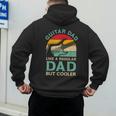 Fathers Day Guitar Dad For Guitarist Music Lover Dad Men's Hoodie Back Print