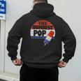 Fathers Day Shirt Cool Dad Bombest Pop Retro 80s Dad Men's Hoodie Back Print