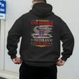 My Favorite 82nd Airborne Is My Dad Veteran Father's Day Men's Hoodie Back Print