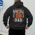 My Favorite Basketball Player Calls Me Dad Basketball Men's Hoodie Back Print