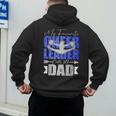 My Favorite Cheerleader Calls Me Dad Cheer Dad Fathers Day Men's Hoodie Back Print