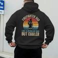 Firefighter Dad Like Regular Dad But Cooler Father's Day Men's Hoodie Back Print Firefighter Dad Like Regular Dad But Cooler Father's Day Men's Hoodie Back Print