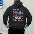 Fish He Or Fish She Gender Reveal Family Matching Dad Men's Hoodie Back Print