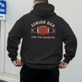 Football Senior Dad 2026 The 4th Quarter Men's Hoodie Back Print