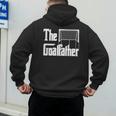 The Goalfather Dad Soccer Goalkeeper Goalie Coach Footballer Men's Hoodie Back Print