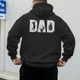 Golfing Dad Golf Lover Golfing Putter Golfer Men's Hoodie Back Print