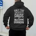 Only The Greatest Dads Get Promoted To Grandpa Shirt Men Men's Hoodie Back Print Only The Greatest Dads Get Promoted To Grandpa Shirt Men Men's Hoodie Back Print