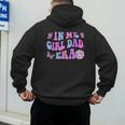Groovy Retro In My Girl Dad Era Daddy Fathers Day Men's Hoodie Back Print