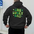Groovy St Patrick's Day Apparel One Lucky Dad Shirt Small Modern Groovy St Patrick's Day Shirt Men's Hoodie Back Print Groovy St Patrick's Day Apparel One Lucky Dad Shirt Small Modern Groovy St Patrick's Day Shirt Men's Hoodie Back Print