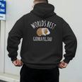 Guinea Pig Apparel Men Boys Worlds Best Guinea Pig Dad Gift Men's Hoodie Back Print