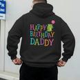 Happy Birthday Daddy Men's Hoodie Back Print