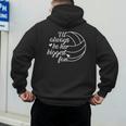 I'Ll Always Be Her Biggest Fan Cool Volleyball Mom Dad Coach Men's Hoodie Back Print
