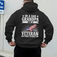 I'm A Dad Grandpa And A Veteran US Flag Veterans Day Men's Hoodie Back Print I'm A Dad Grandpa And A Veteran US Flag Veterans Day Men's Hoodie Back Print