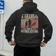 I'm A Dad a Grandpa And a Vietnam Veteran Men's Hoodie Back Print