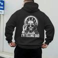 I'm Telling Dad Jesus Men's Hoodie Back Print