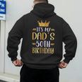 It's My Dad's 50th Birthday Happy 50 Years Old Men's Hoodie Back Print
