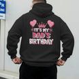 It's My Dad's Birthday Celebration Small Men's Hoodie Back Print It's My Dad's Birthday Celebration Small Men's Hoodie Back Print