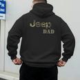 Jeep Dad Officially Licensed Men's Hoodie Back Print