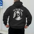 Jesus I'm Telling Dad Jesus Meme Christian & Jesus Men's Hoodie Back Print