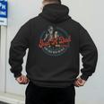 Just a Dad Who Always Came Back With The Milk Father's Day Men's Hoodie Back Print