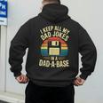 I Keep All My Dad Jokes In A Dad-A-Base Shirt Men Dad Joke Men's Hoodie Back Print