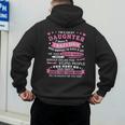 I Am a Lucky Daughter I Have Crazy Dad For Daughter Men's Hoodie Back Print