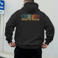 Man Of God Husband Dad Protector Christian Faith Fathers Day Men's Hoodie Back Print