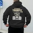 Marching Band Dad My Favorite Trumpet Player Calls Me Dad Men's Hoodie Back Print Marching Band Dad My Favorite Trumpet Player Calls Me Dad Men's Hoodie Back Print